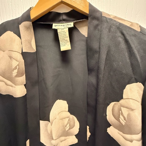 Perceptions Black Open-Front Jacket - Picture 4 of 6